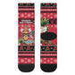 Afro-Trinidadian and Tobagonian Christmas Crew Socks This Scarlet Ibis Needs A Beach Retreat
