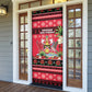 Afro-Trinidadian and Tobagonian Christmas Door Cover This Scarlet Ibis Needs A Beach Retreat