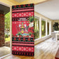 Afro-Trinidadian and Tobagonian Christmas Door Cover This Scarlet Ibis Needs A Beach Retreat