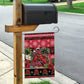 Afro-Trinidadian and Tobagonian Christmas Garden Flag This Scarlet Ibis Needs A Beach Retreat