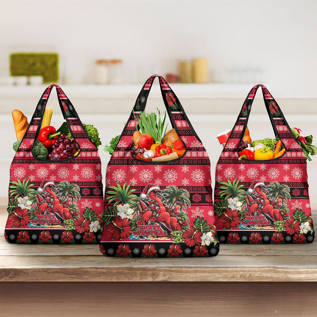 Afro-Trinidadian and Tobagonian Christmas Grocery Bag This Scarlet Ibis Needs A Beach Retreat