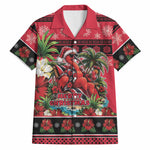 Afro-Trinidadian and Tobagonian Christmas Hawaiian Shirt This Scarlet Ibis Needs A Beach Retreat
