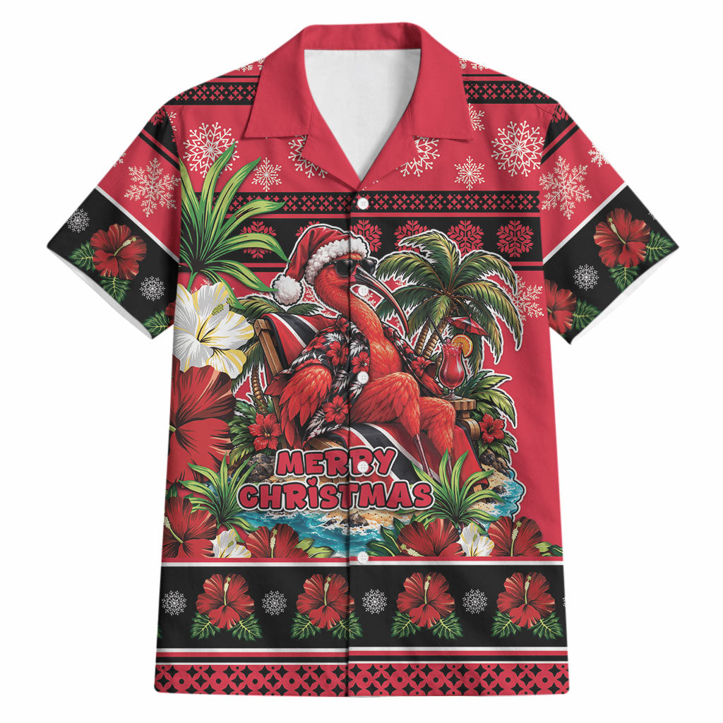 Afro-Trinidadian and Tobagonian Christmas Hawaiian Shirt This Scarlet Ibis Needs A Beach Retreat