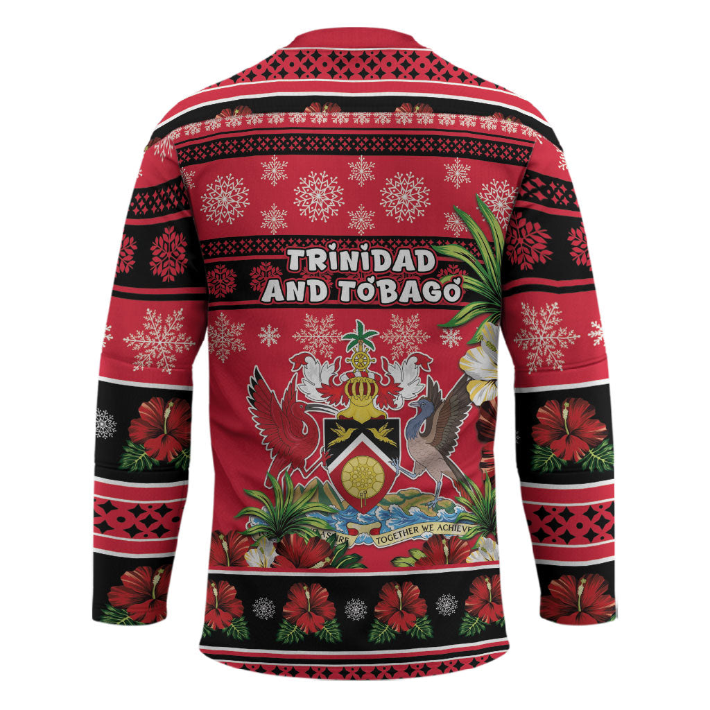Afro-Trinidadian and Tobagonian Christmas Hockey Jersey This Scarlet Ibis Needs A Beach Retreat