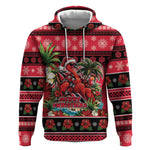 Afro-Trinidadian and Tobagonian Christmas Hoodie This Scarlet Ibis Needs A Beach Retreat
