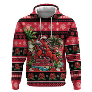Afro-Trinidadian and Tobagonian Christmas Hoodie This Scarlet Ibis Needs A Beach Retreat