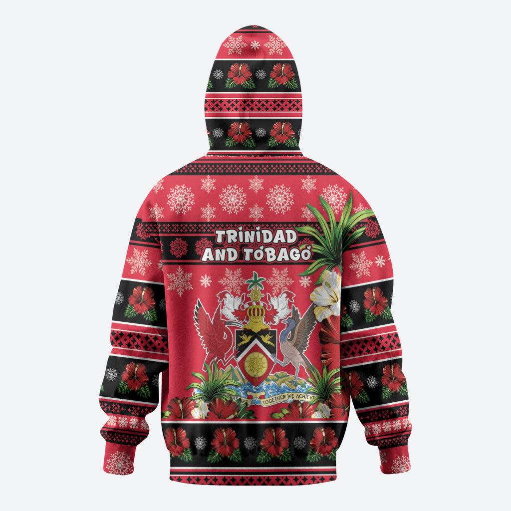 Afro-Trinidadian and Tobagonian Christmas Hoodie This Scarlet Ibis Needs A Beach Retreat
