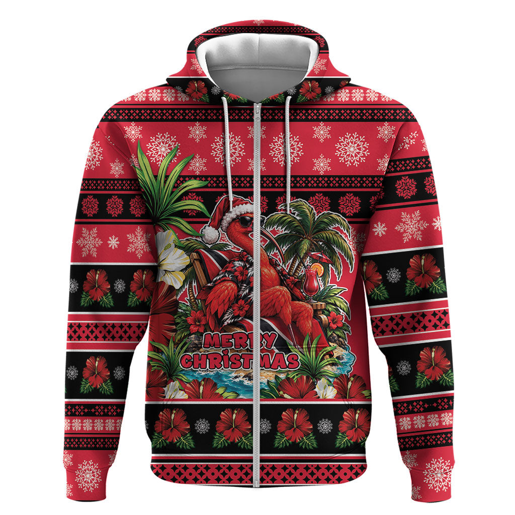 Afro-Trinidadian and Tobagonian Christmas Hoodie This Scarlet Ibis Needs A Beach Retreat