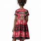 Afro-Trinidadian and Tobagonian Christmas Kid Short Sleeve Dress This Scarlet Ibis Needs A Beach Retreat