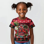 Afro-Trinidadian and Tobagonian Christmas Kid T shirt This Scarlet Ibis Needs A Beach Retreat