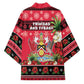 Afro-Trinidadian and Tobagonian Christmas Kimono This Scarlet Ibis Needs A Beach Retreat