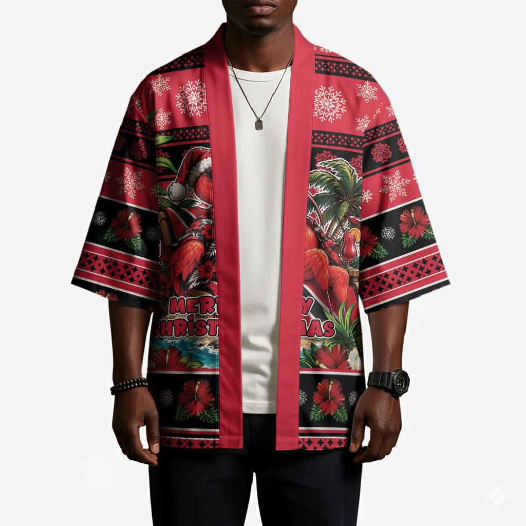 Afro-Trinidadian and Tobagonian Christmas Kimono This Scarlet Ibis Needs A Beach Retreat