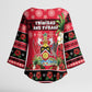 Afro-Trinidadian and Tobagonian Christmas Kimono Sleeve Blouse This Scarlet Ibis Needs A Beach Retreat