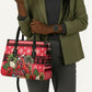 Afro-Trinidadian and Tobagonian Christmas Leather Bag This Scarlet Ibis Needs A Beach Retreat