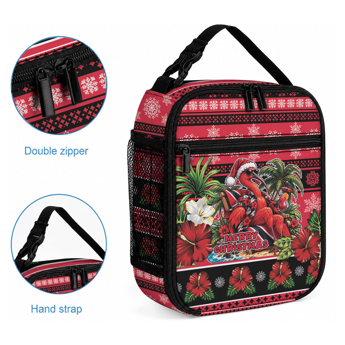 Afro-Trinidadian and Tobagonian Christmas Lunch Bag This Scarlet Ibis Needs A Beach Retreat