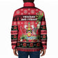 Afro-Trinidadian and Tobagonian Christmas Padded Jacket This Scarlet Ibis Needs A Beach Retreat