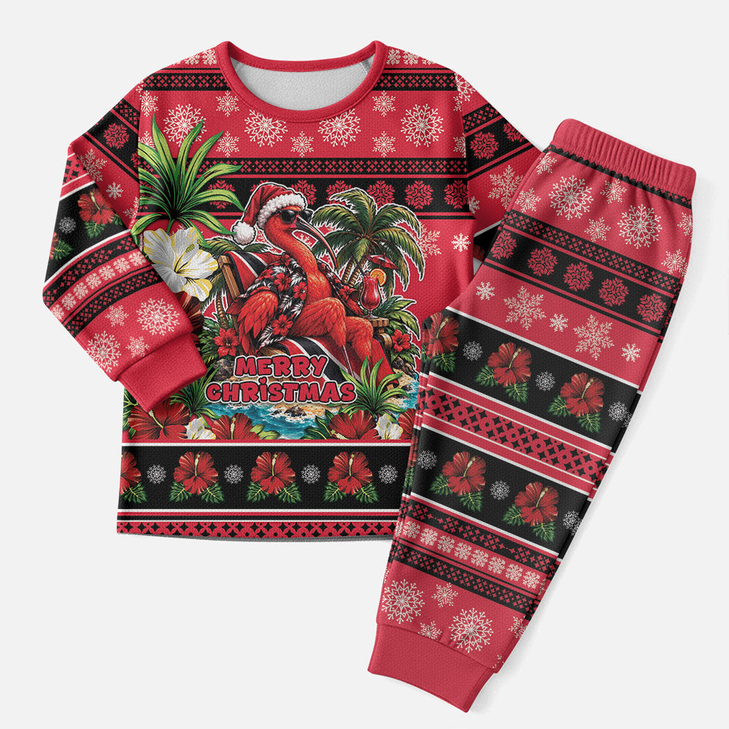 Afro-Trinidadian and Tobagonian Christmas Pajama Set This Scarlet Ibis Needs A Beach Retreat