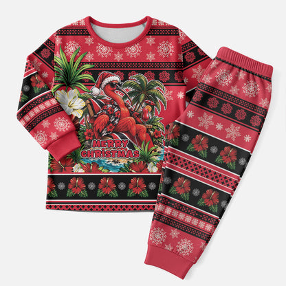 Afro-Trinidadian and Tobagonian Christmas Pajama Set This Scarlet Ibis Needs A Beach Retreat