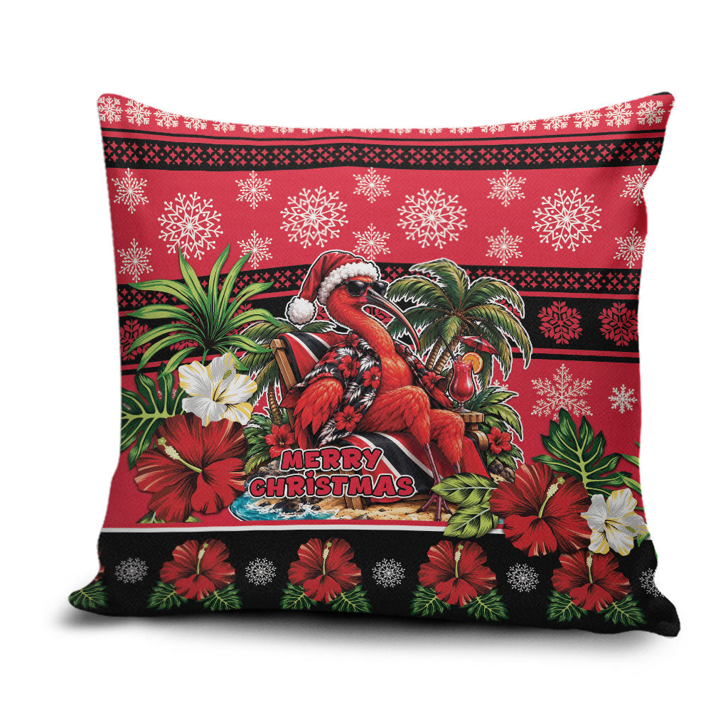 Afro-Trinidadian and Tobagonian Christmas Pillow Cover This Scarlet Ibis Needs A Beach Retreat