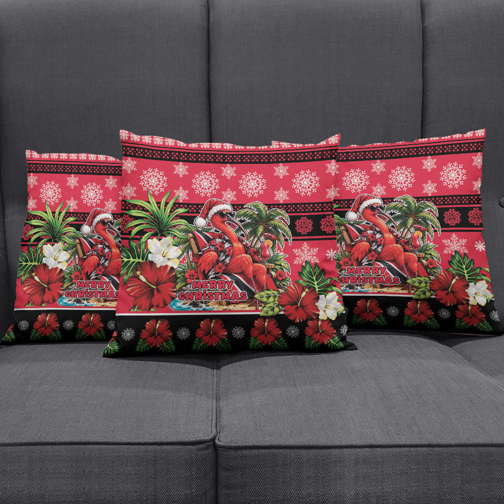 Afro-Trinidadian and Tobagonian Christmas Pillow Cover This Scarlet Ibis Needs A Beach Retreat