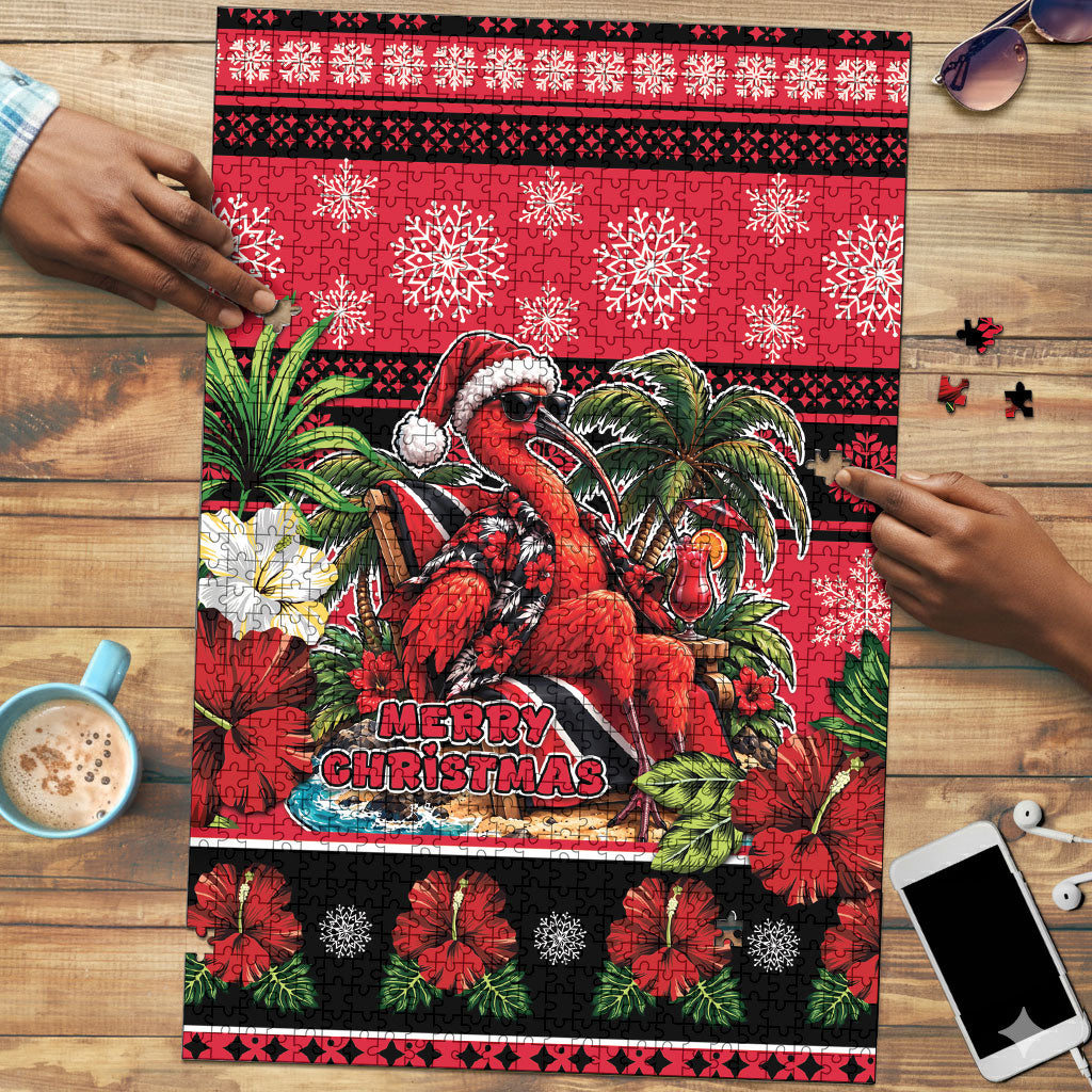 Afro-Trinidadian and Tobagonian Christmas Puzzle This Scarlet Ibis Needs A Beach Retreat