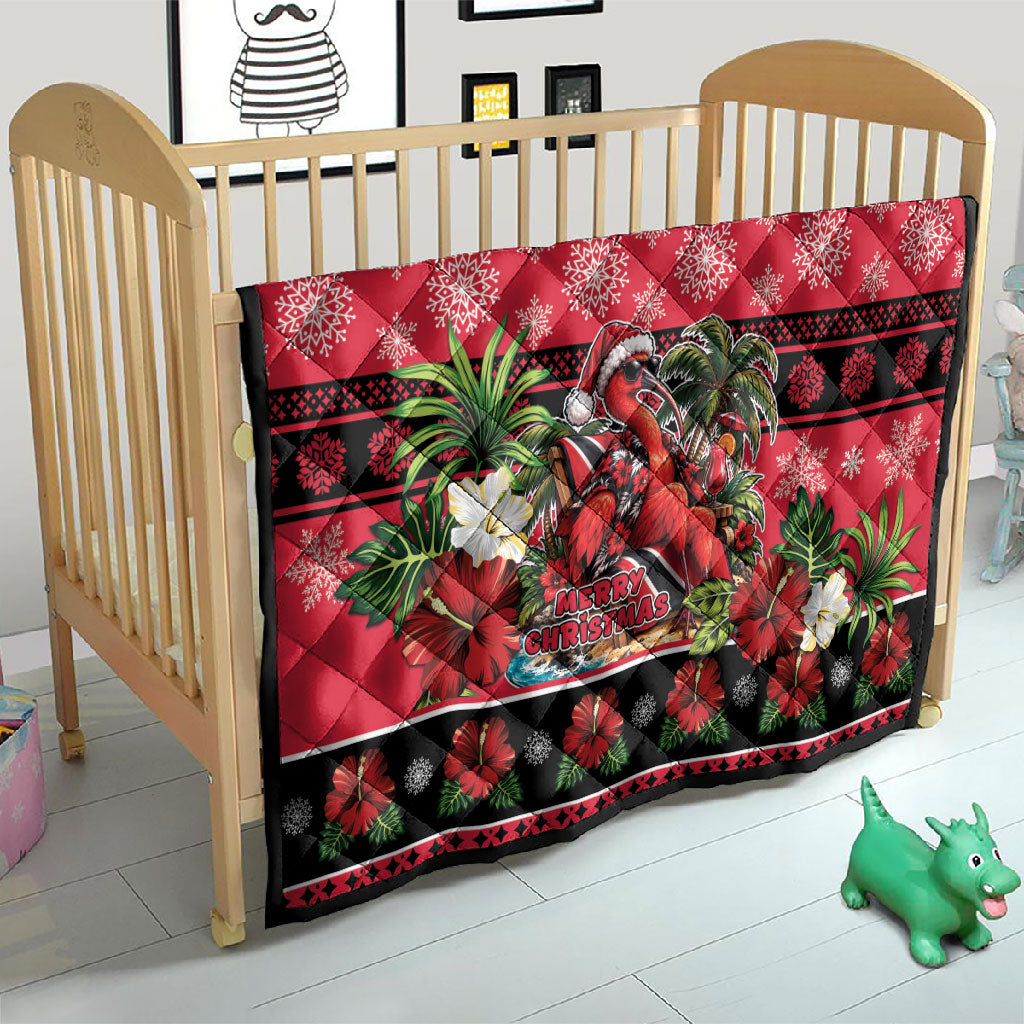 Afro-Trinidadian and Tobagonian Christmas Quilt This Scarlet Ibis Needs A Beach Retreat