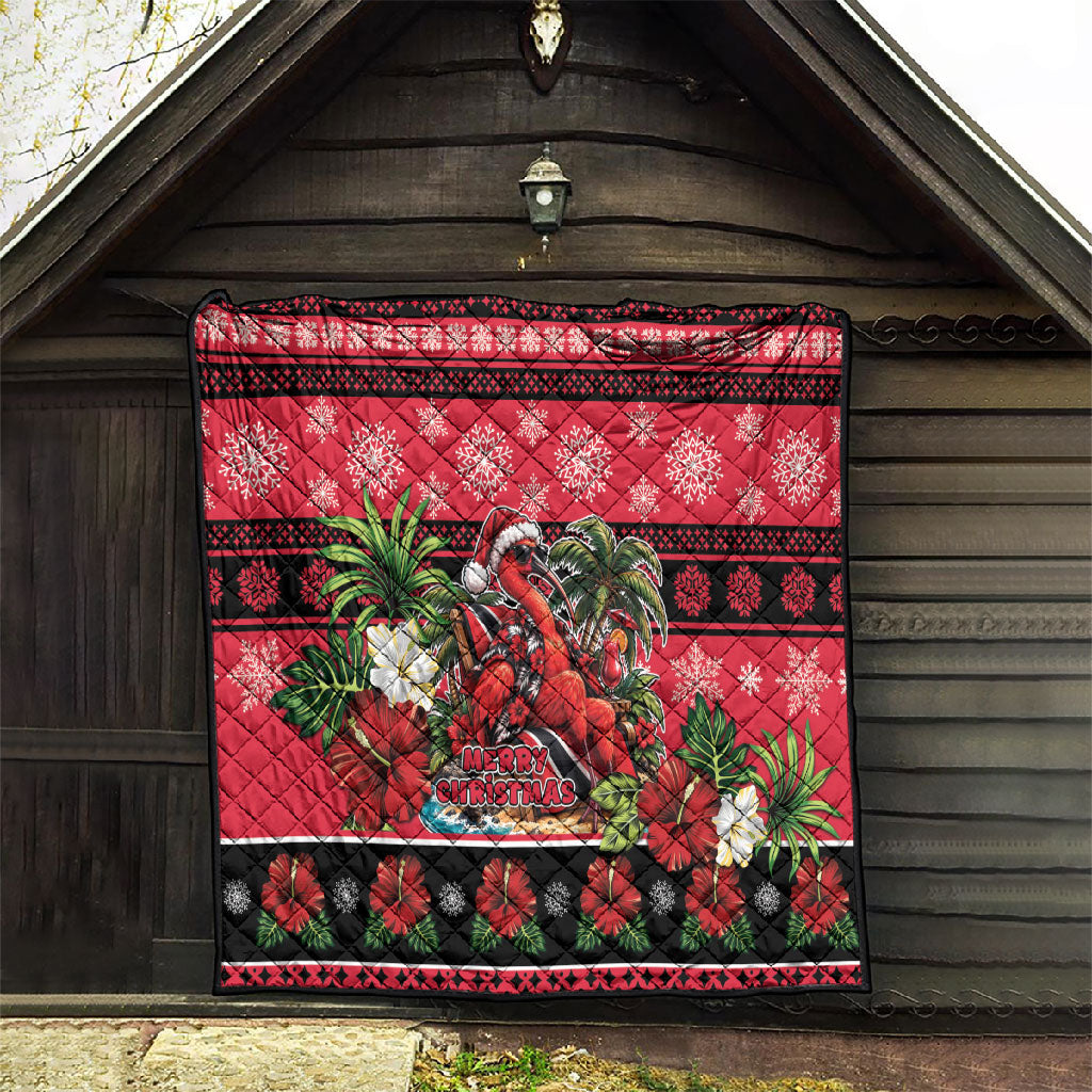 Afro-Trinidadian and Tobagonian Christmas Quilt This Scarlet Ibis Needs A Beach Retreat
