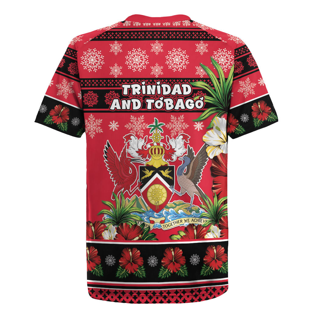 Afro-Trinidadian and Tobagonian Christmas Rugby Jersey This Scarlet Ibis Needs A Beach Retreat