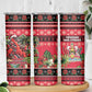 Afro-Trinidadian and Tobagonian Christmas Skinny Tumbler This Scarlet Ibis Needs A Beach Retreat