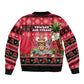 Afro-Trinidadian and Tobagonian Christmas Sleeve Zip Bomber Jacket This Scarlet Ibis Needs A Beach Retreat