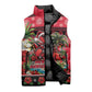 Afro-Trinidadian and Tobagonian Christmas Sleeveless Puffer Jacket This Scarlet Ibis Needs A Beach Retreat
