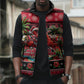Afro-Trinidadian and Tobagonian Christmas Sleeveless Puffer Jacket This Scarlet Ibis Needs A Beach Retreat