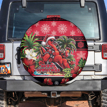 Afro-Trinidadian and Tobagonian Christmas Spare Tire Cover This Scarlet Ibis Needs A Beach Retreat