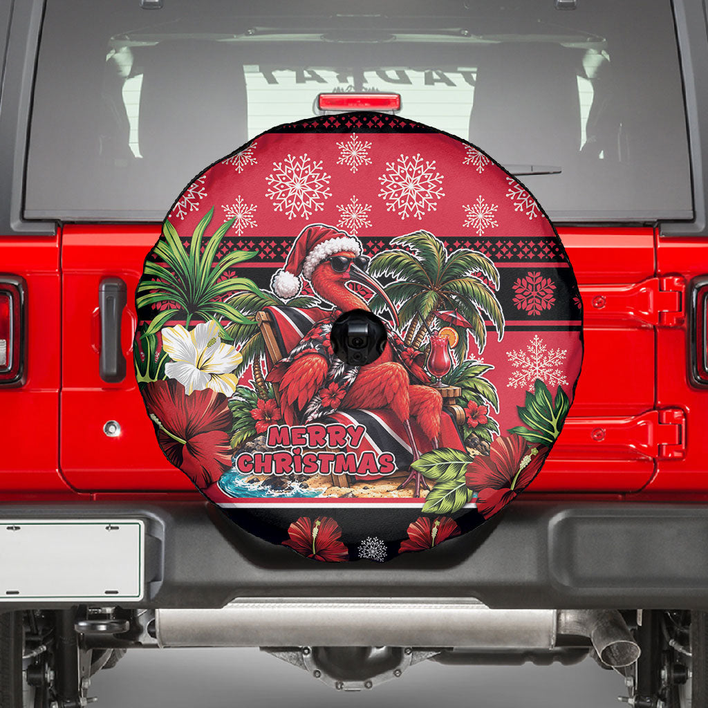 Afro-Trinidadian and Tobagonian Christmas Spare Tire Cover This Scarlet Ibis Needs A Beach Retreat