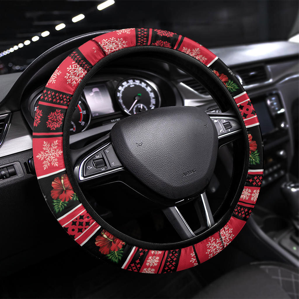 Afro-Trinidadian and Tobagonian Christmas Steering Wheel Cover This Scarlet Ibis Needs A Beach Retreat