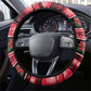 Afro-Trinidadian and Tobagonian Christmas Steering Wheel Cover This Scarlet Ibis Needs A Beach Retreat