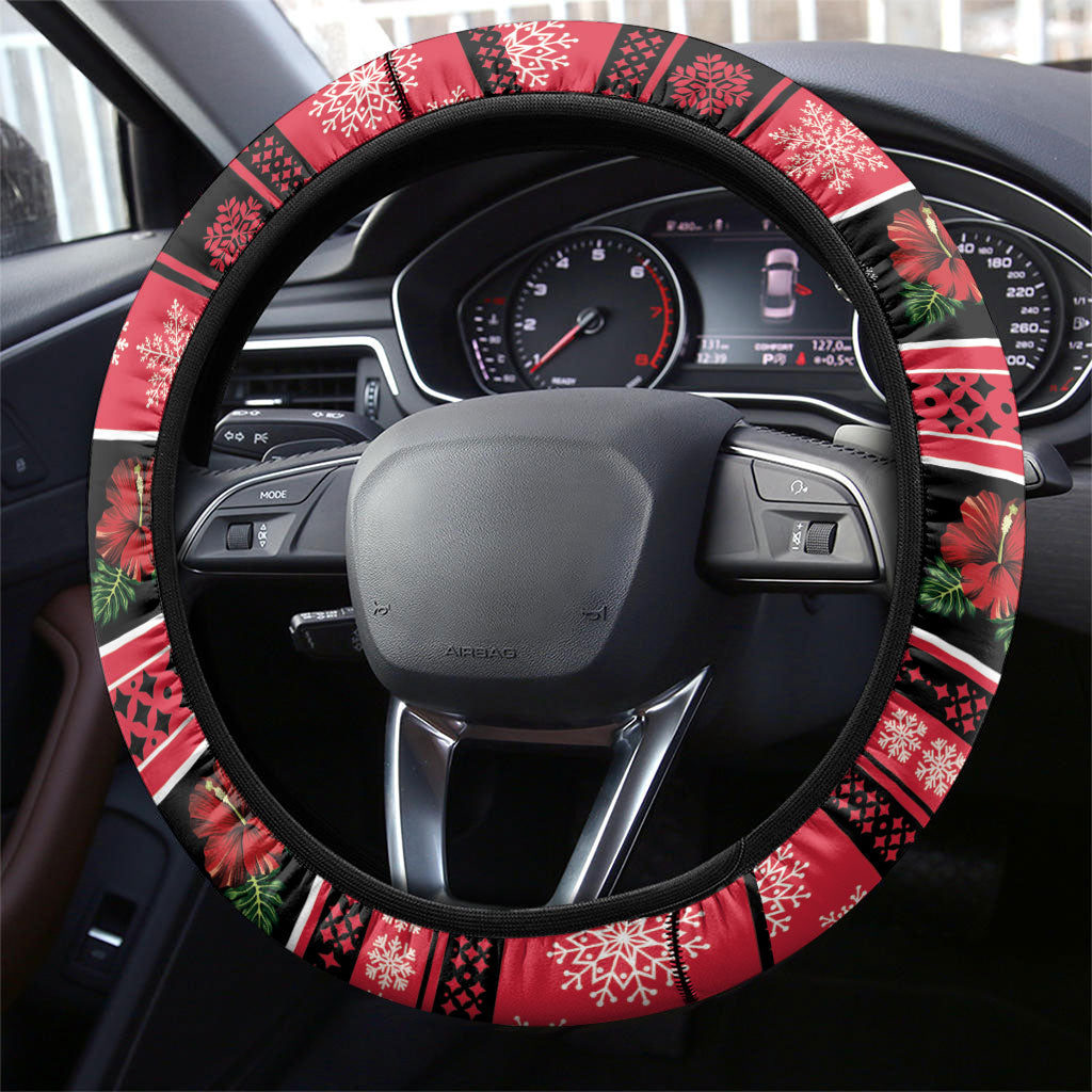 Afro-Trinidadian and Tobagonian Christmas Steering Wheel Cover This Scarlet Ibis Needs A Beach Retreat