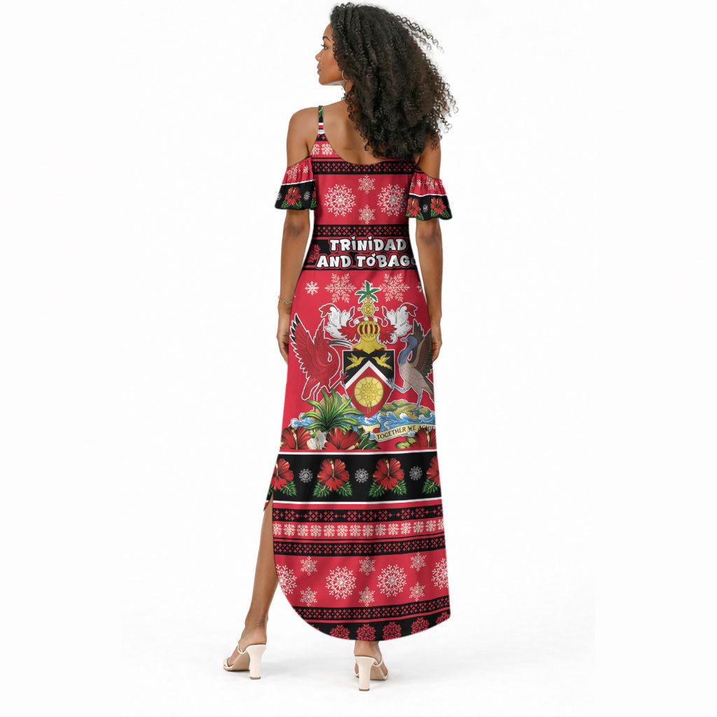 Afro-Trinidadian and Tobagonian Christmas Summer Maxi Dress This Scarlet Ibis Needs A Beach Retreat