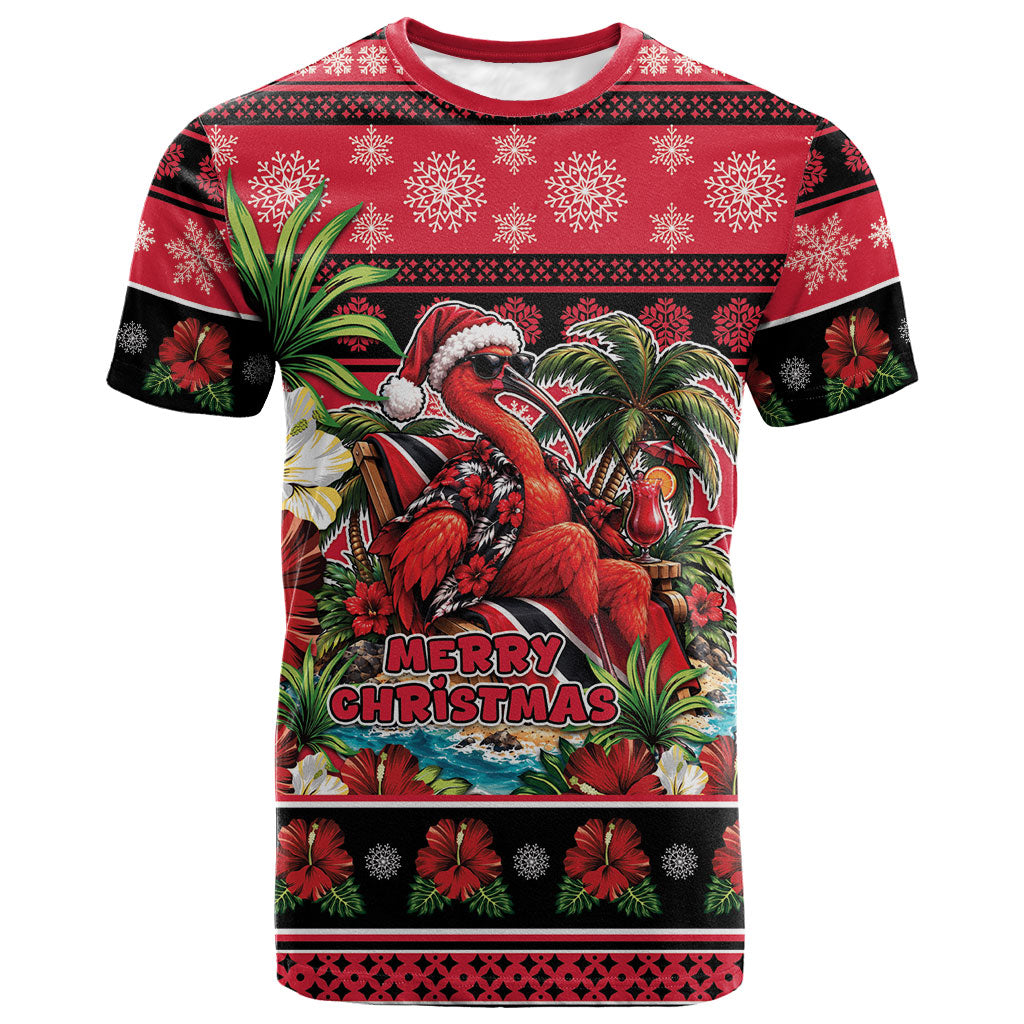 Afro-Trinidadian and Tobagonian Christmas T shirt This Scarlet Ibis Needs A Beach Retreat