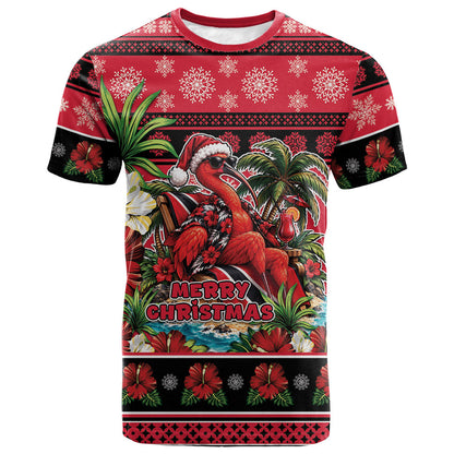 Afro-Trinidadian and Tobagonian Christmas T shirt This Scarlet Ibis Needs A Beach Retreat