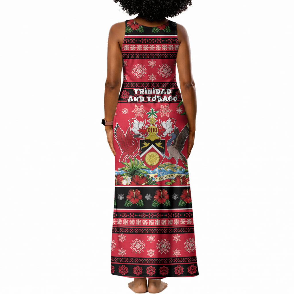Afro-Trinidadian and Tobagonian Christmas Tank Maxi Dress This Scarlet Ibis Needs A Beach Retreat