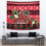 Afro-Trinidadian and Tobagonian Christmas Tapestry This Scarlet Ibis Needs A Beach Retreat