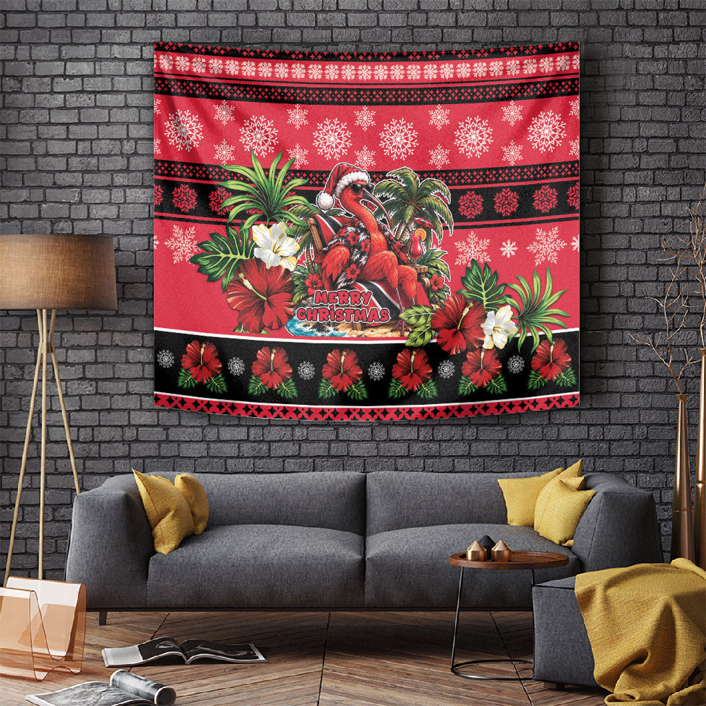 Afro-Trinidadian and Tobagonian Christmas Tapestry This Scarlet Ibis Needs A Beach Retreat