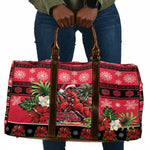 Afro-Trinidadian and Tobagonian Christmas Travel Bag This Scarlet Ibis Needs A Beach Retreat