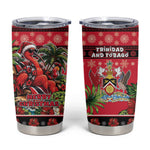 Afro-Trinidadian and Tobagonian Christmas Tumbler Cup This Scarlet Ibis Needs A Beach Retreat
