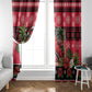 Afro-Trinidadian and Tobagonian Christmas Window Curtain This Scarlet Ibis Needs A Beach Retreat