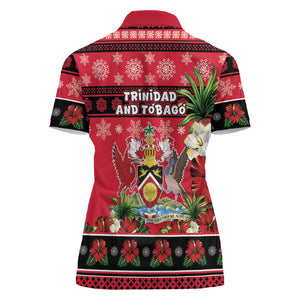 Afro-Trinidadian and Tobagonian Christmas Women Polo Shirt This Scarlet Ibis Needs A Beach Retreat