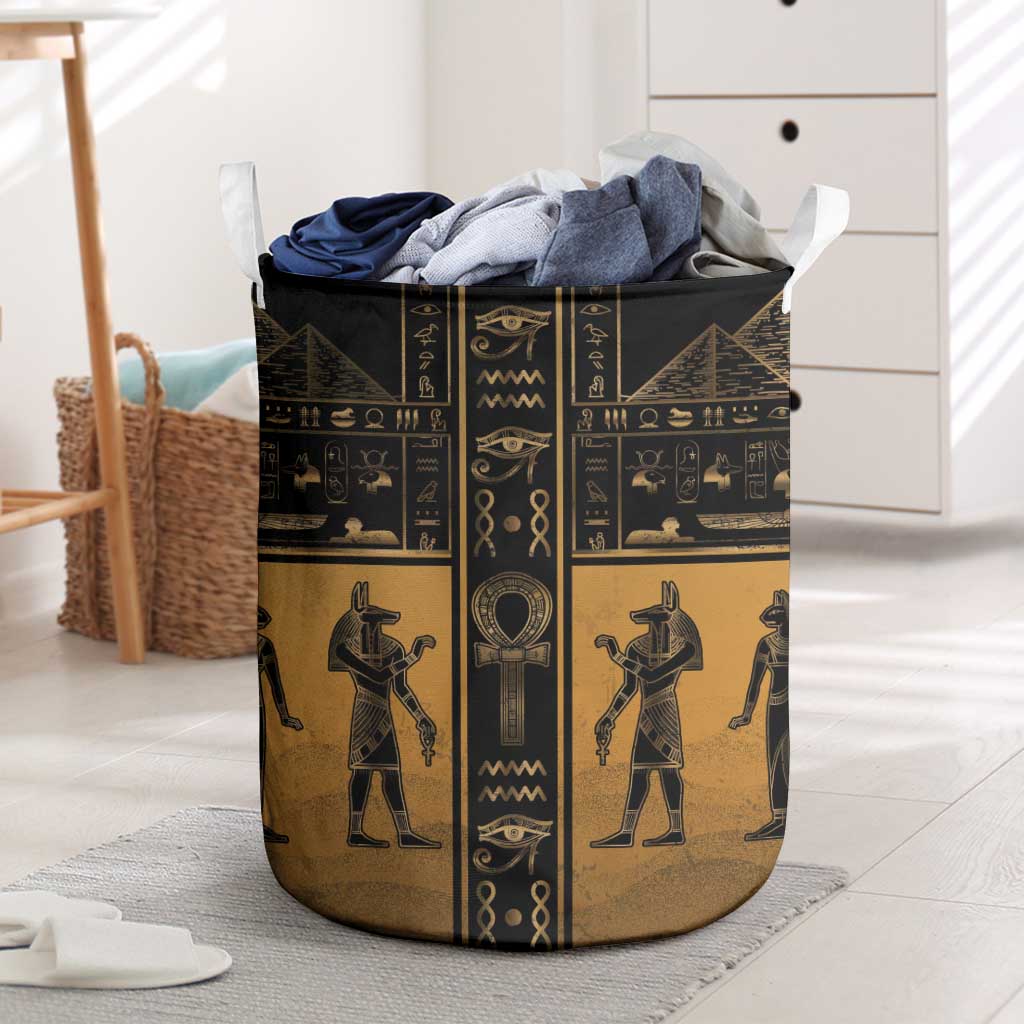 Egypt Laundry Basket Ancient Ankh Luxury - African Pride
