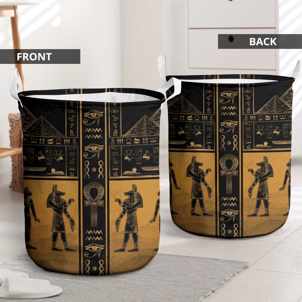 Egypt Laundry Basket Ancient Ankh Luxury - African Pride