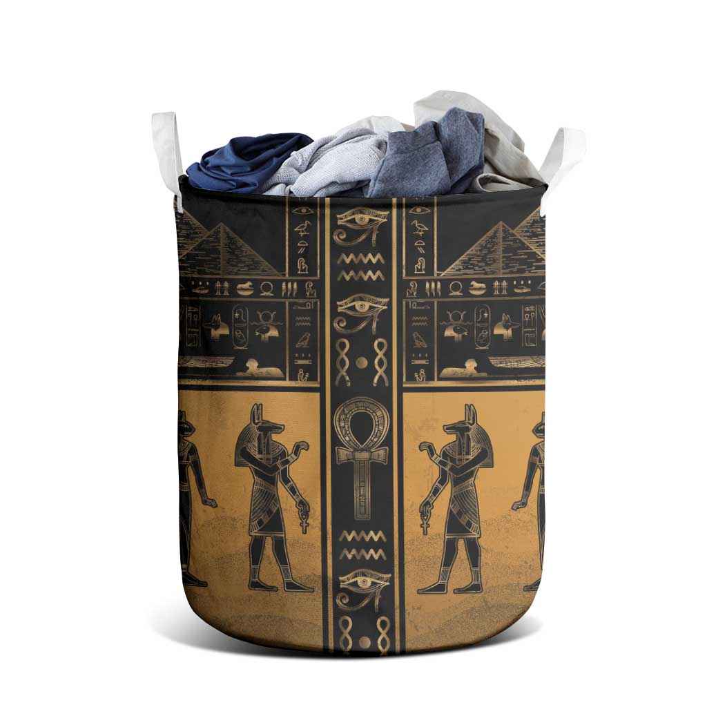 Egypt Laundry Basket Ancient Ankh Luxury - African Pride